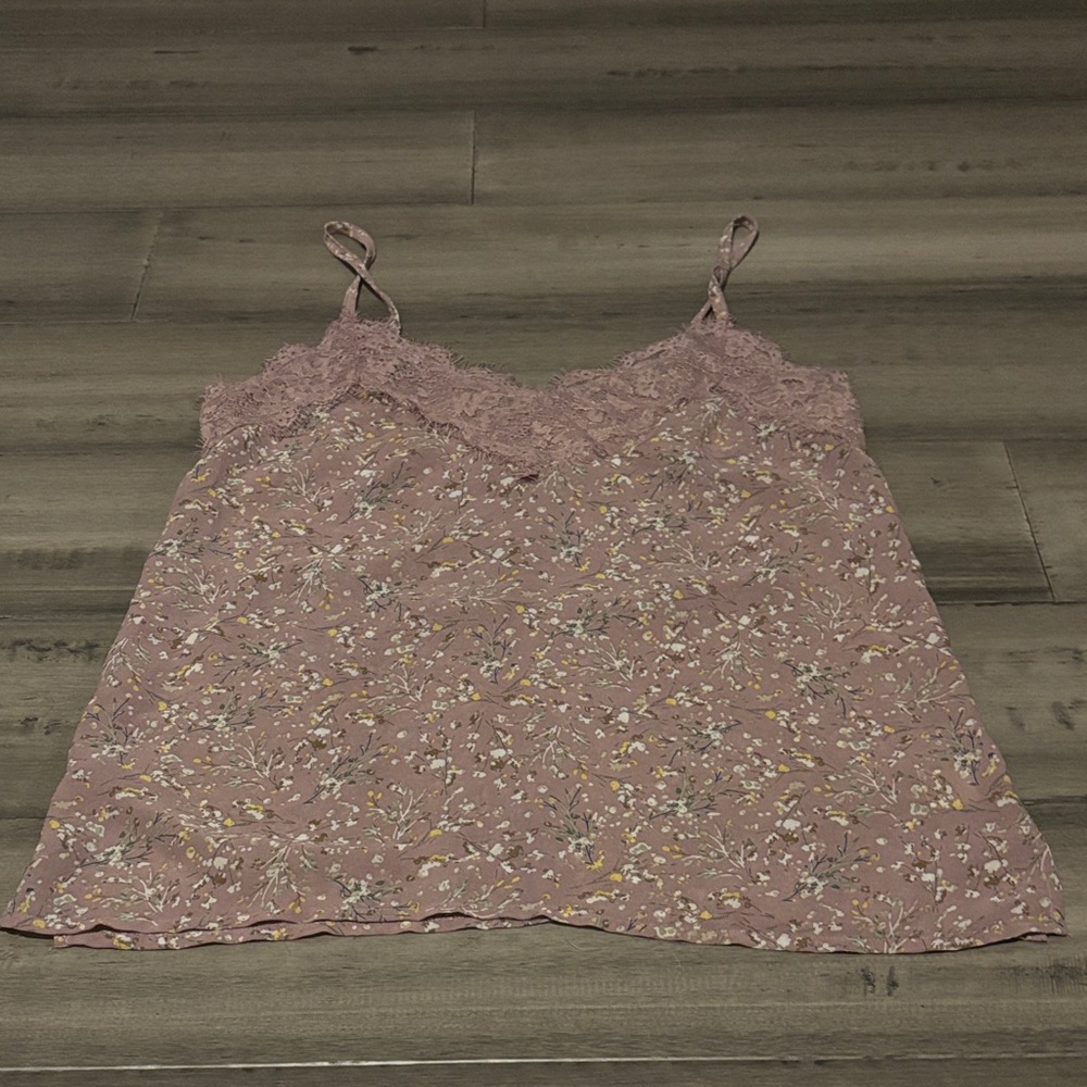 Floral Lace Cami Top